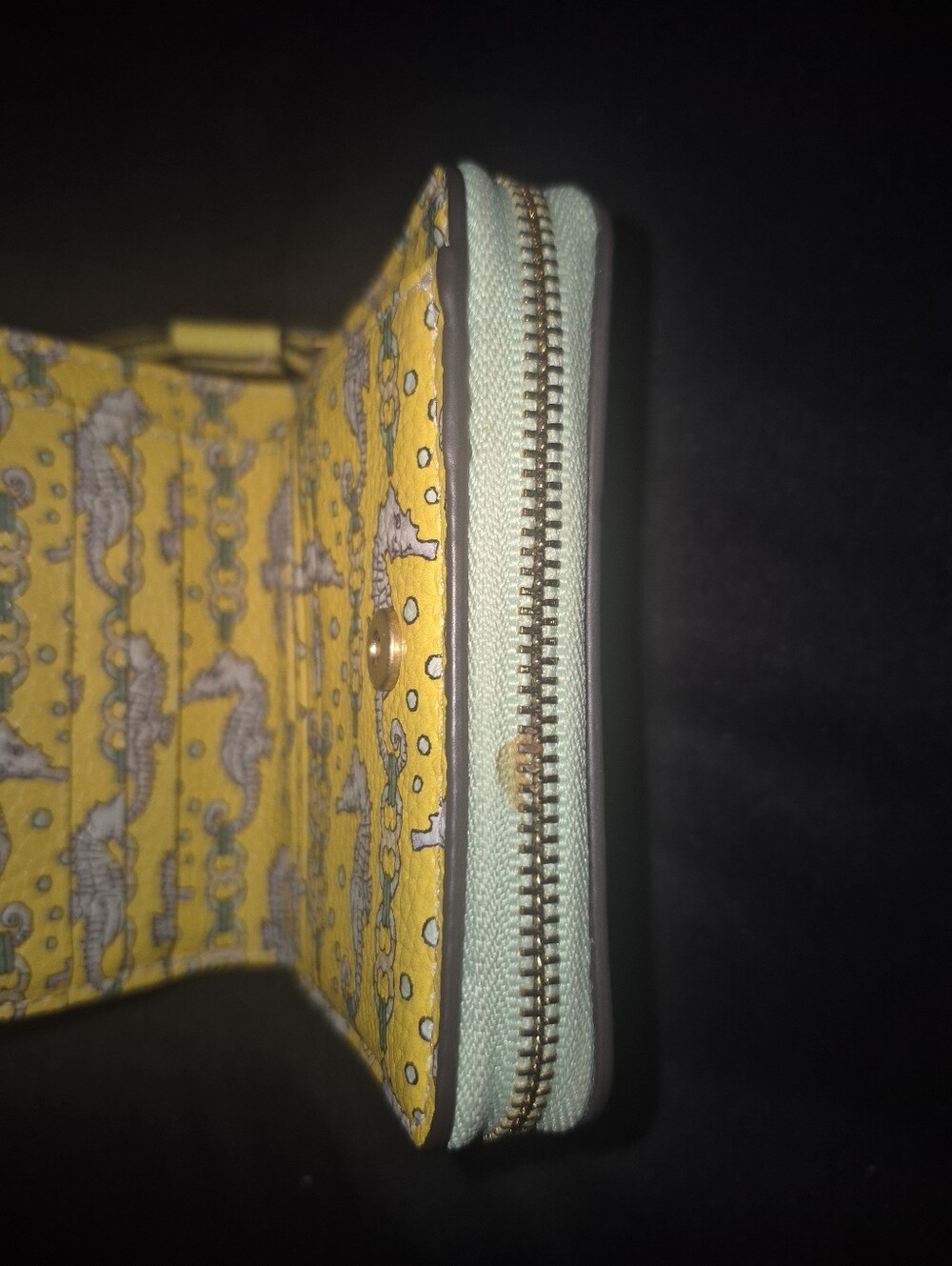 Tory Burch Seahorse Bi-Fold Wallet - Picture 8 of 8